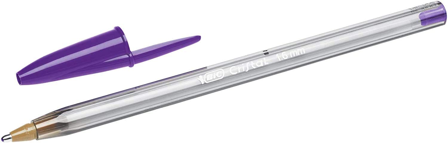 LOT de 20 Stylo Bille Bic Cristal Fun