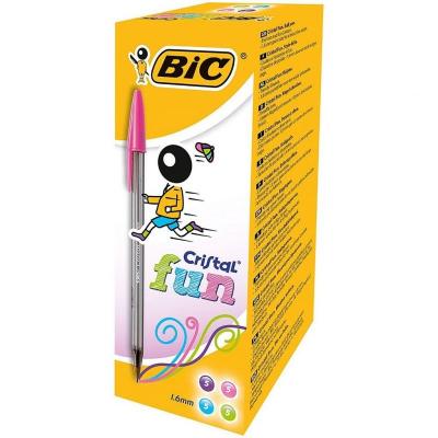 LOT de 20 Stylo Bille Bic Cristal Fun