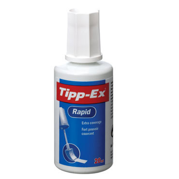 Lot 10 Tipp-Ex Rapid Corrective Liquid 20ml