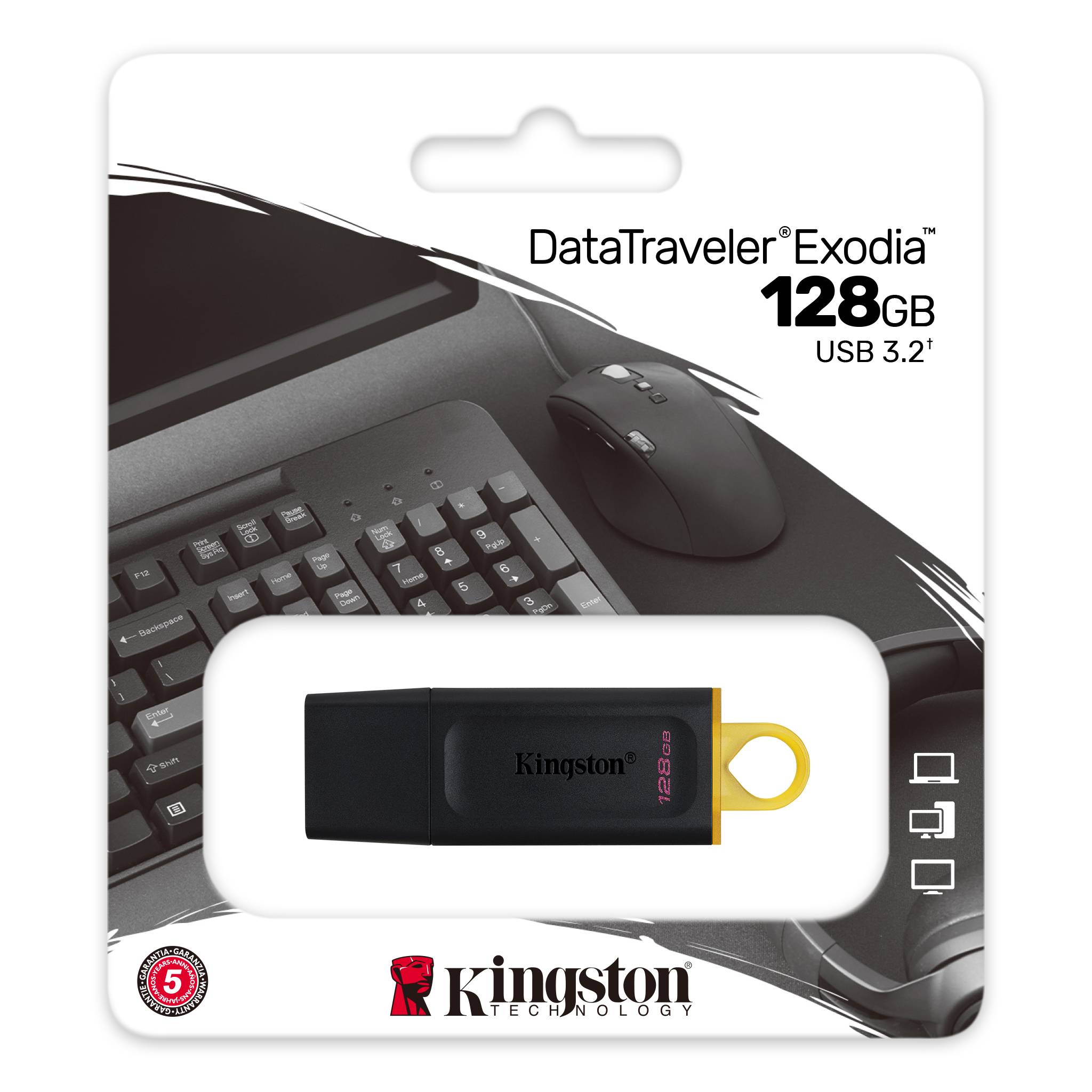 Clé USB Kingston DataTraveler Exodia 128 Go