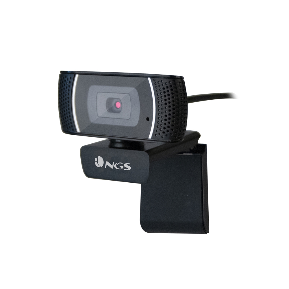 Webcam NGS Xpress FullHD 1080p - Microphone intégré - Connexion USB - Angle de vision de 60º
