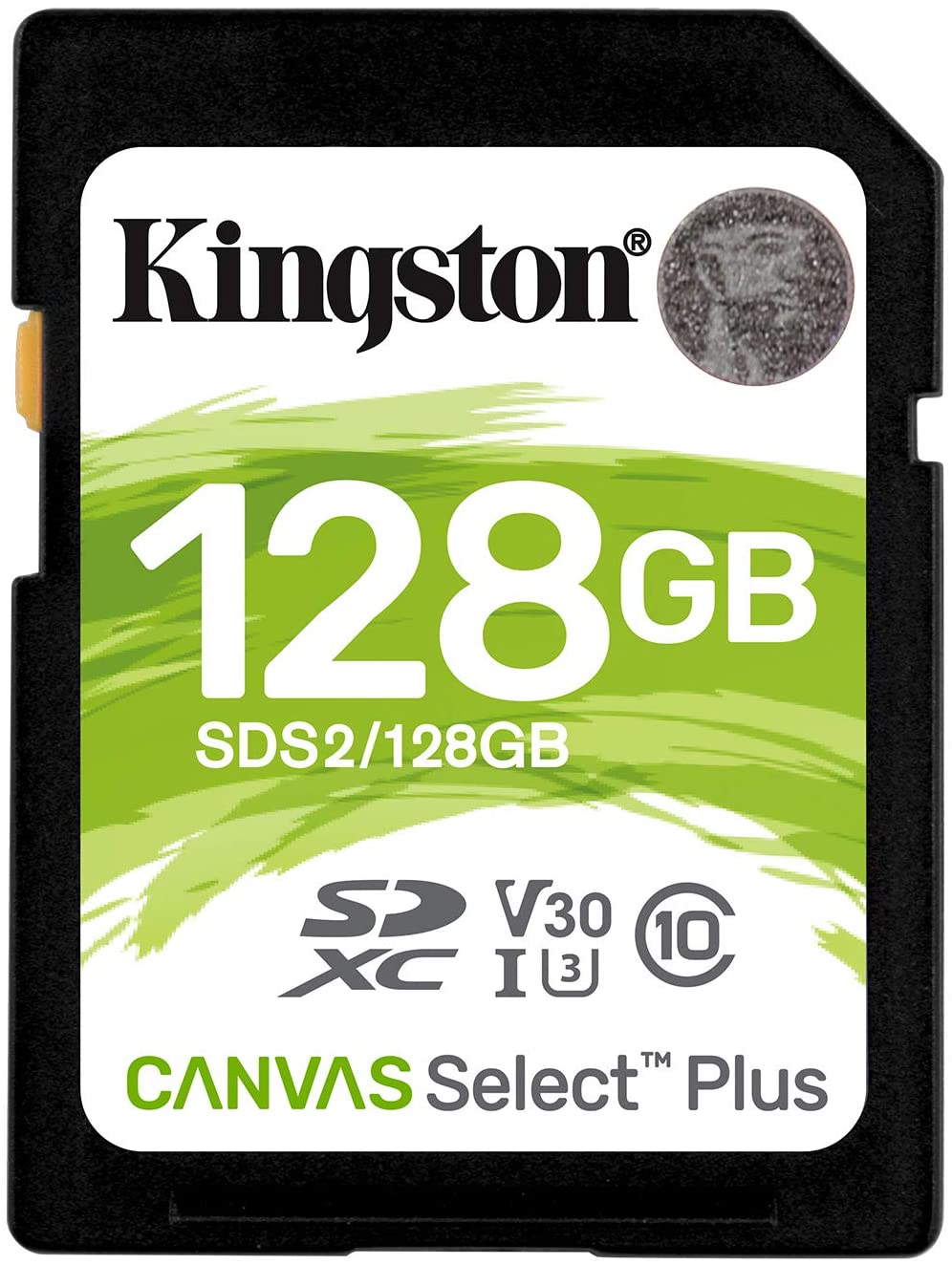 Carte Kingston SDXC 128 Go UHS-I Classe 10 100 Mo/s Canvas Select Plus