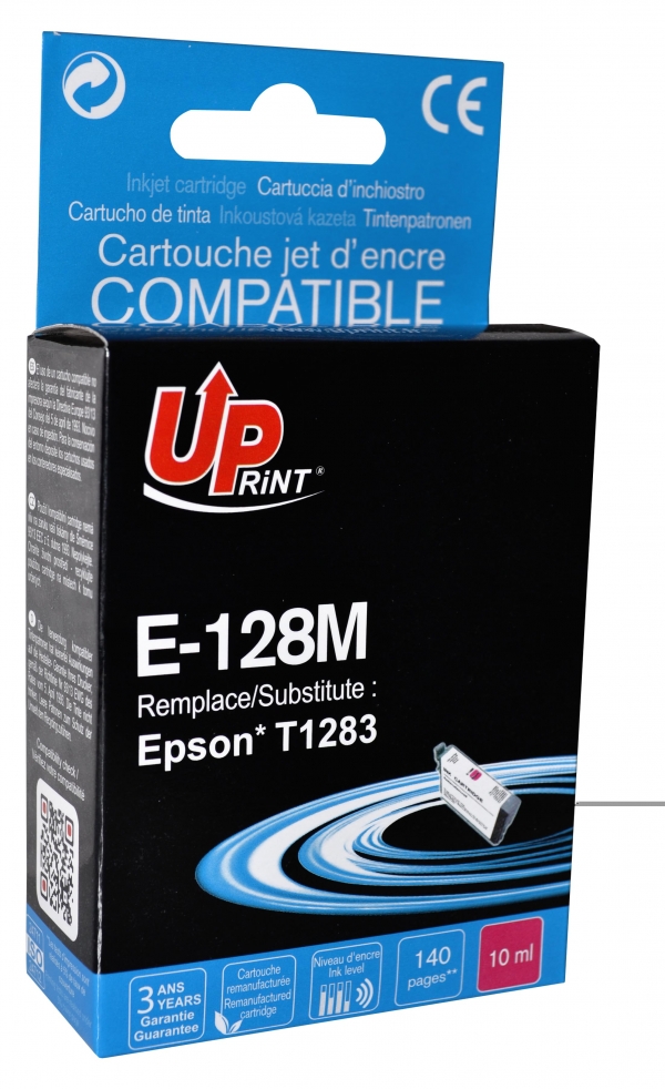 Cartouche PREMIUM compatible EPSON T128 magenta