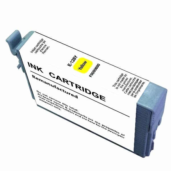 Cartouche encre UPrint compatible EPSON T128 jaune