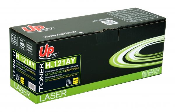 Toner UPrint compatible HP 121A/122A/701 jaune