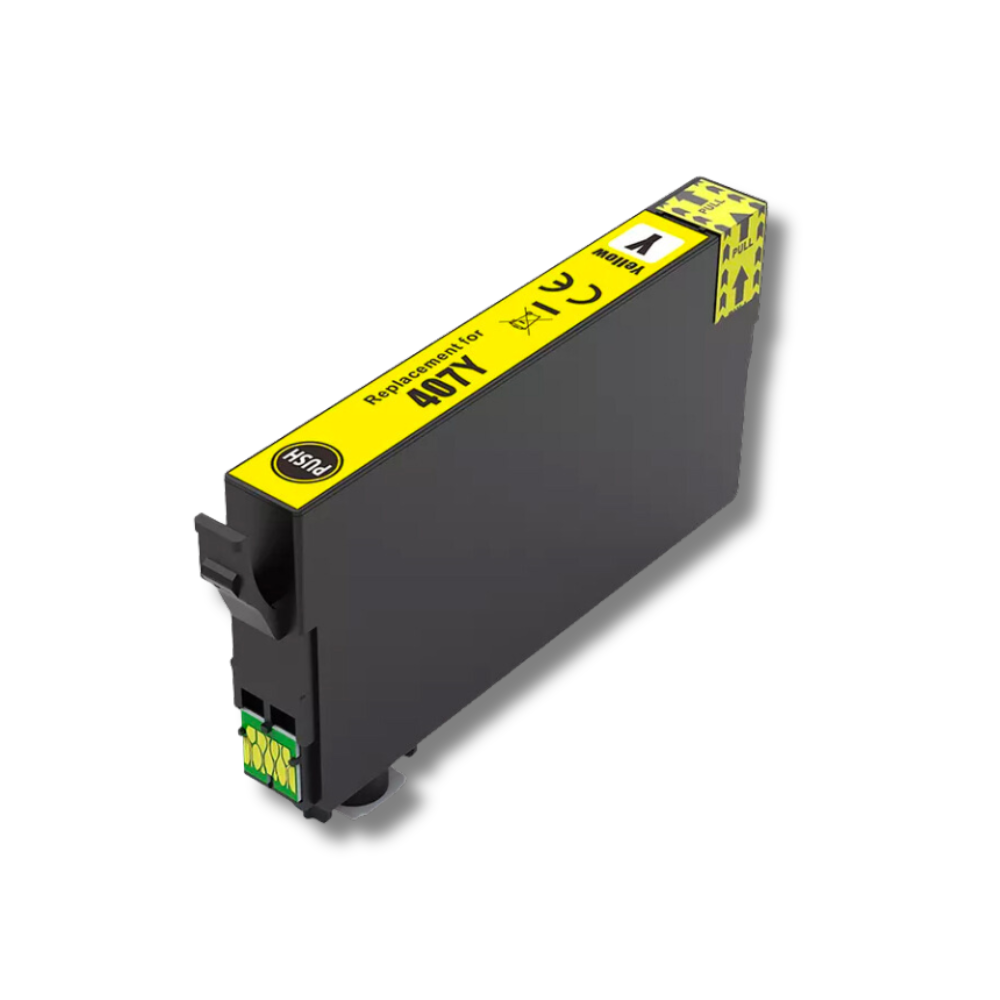 Cartouche compatible Epson 407 jaune