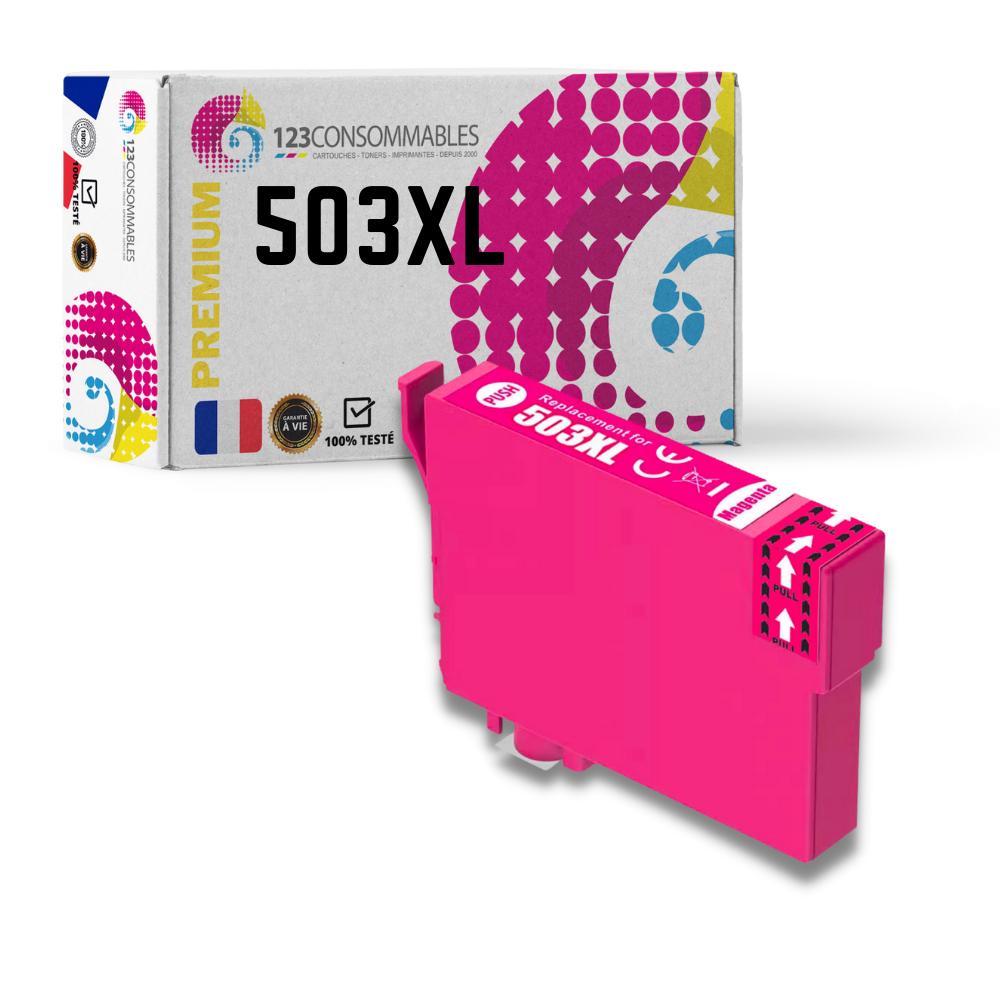 Cartouche compatible avec EPSON 503XL magenta