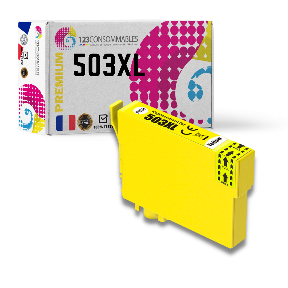 Cartouche compatible avec EPSON 503XL jaune