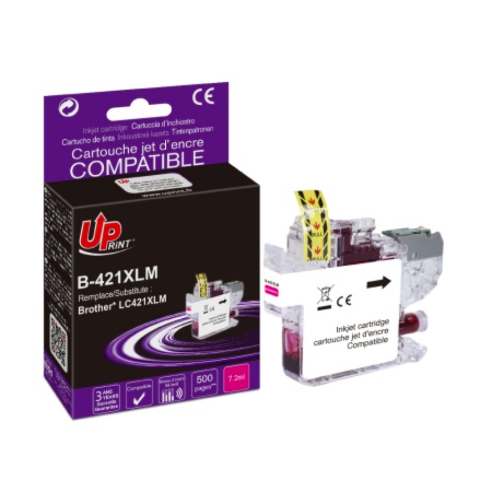 Premium Compatible Brother LC421 Magenta Ink Cartridge (LC421M