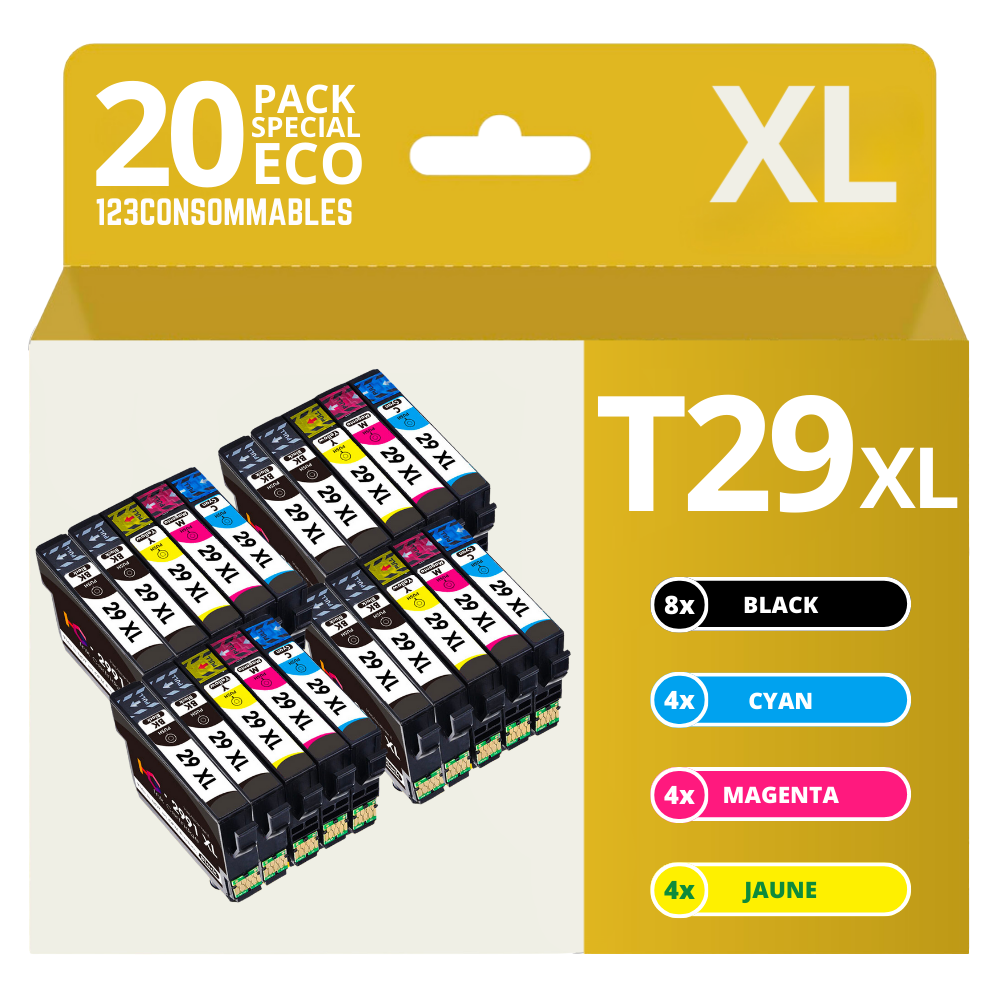 Pack 20 cartouches compatibles EPSON T29XL