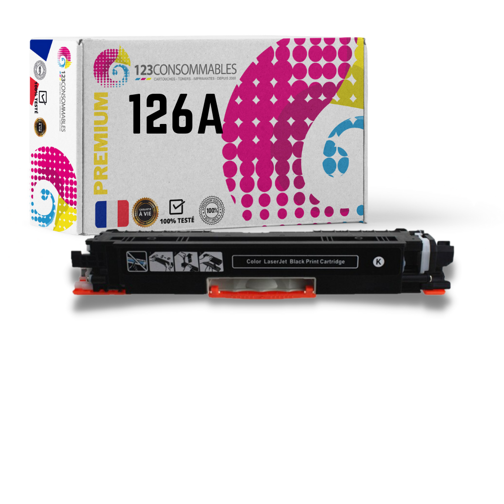 Toner compatible HP 126A noir