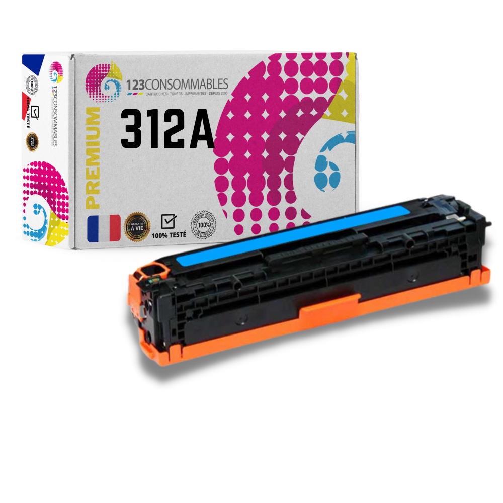 Toner compatible HP 312A Cyan