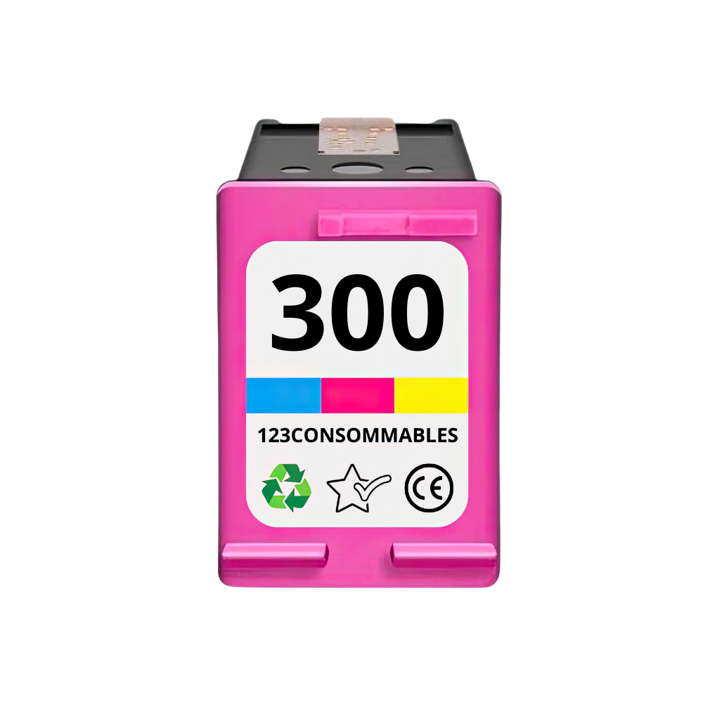 ✓ Cartouche compatible HP 300 couleur couleur couleur en stock -  123CONSOMMABLES