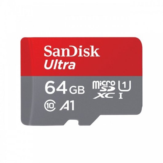Carte Sandisk Ultra Micro SDXC 64Go UHS-I U1 A1 Classe 10 120Mo/s
