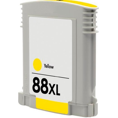 Cartouche compatible HP 88 XL jaune