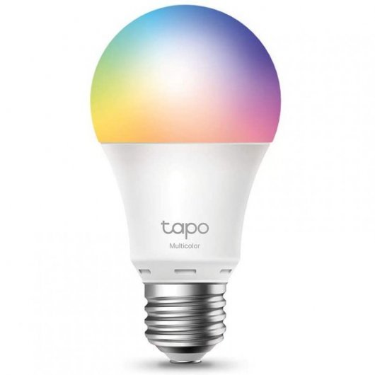 Ampoule Intelligente Multicolore Tapo L530E E27 TP-Link - WiFi - 806lm - Commande Vocale - Mode Absent
