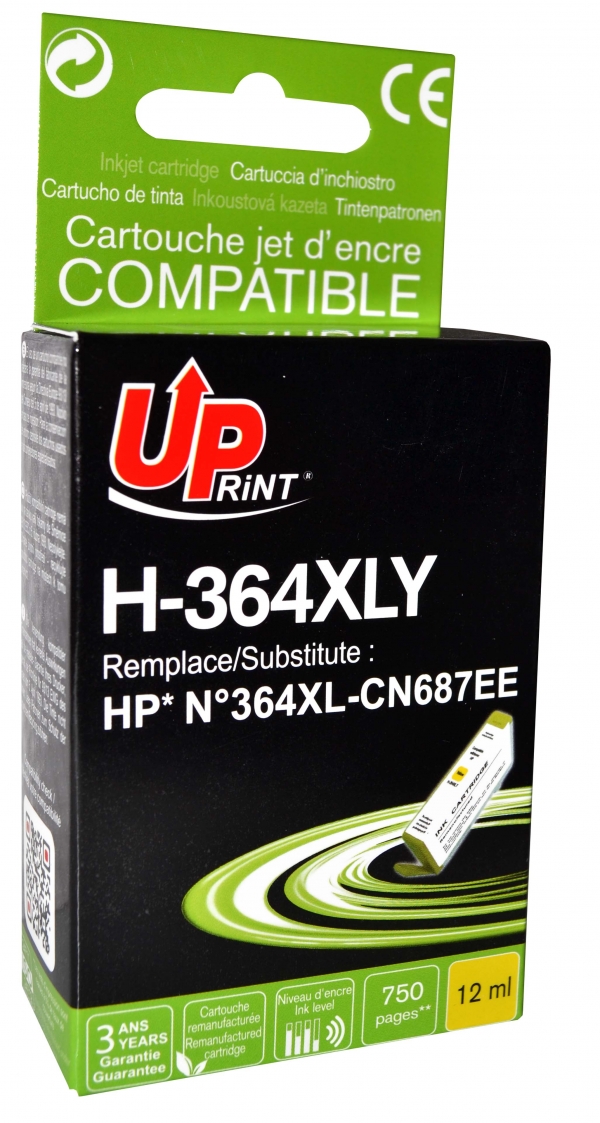 Economink 364XL Multipack Compatible pour HP 364 Cartouche d