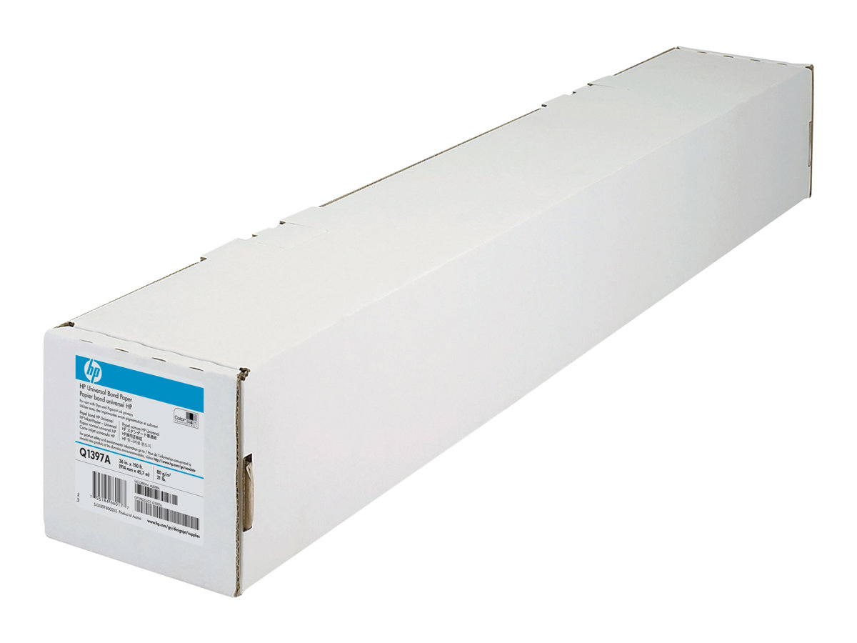 Rouleau traceur de papier universel HP (Q1397A) - 80 g 914 mm x 45,7 m