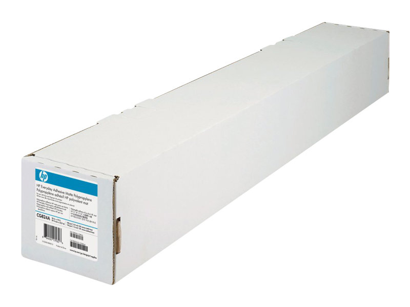 Paquet de 2 rouleaux de papier traceur HP Everyday (C0F18A) - Adhésif polypropylène mat - 90gr 36" 914mm x 45,7m