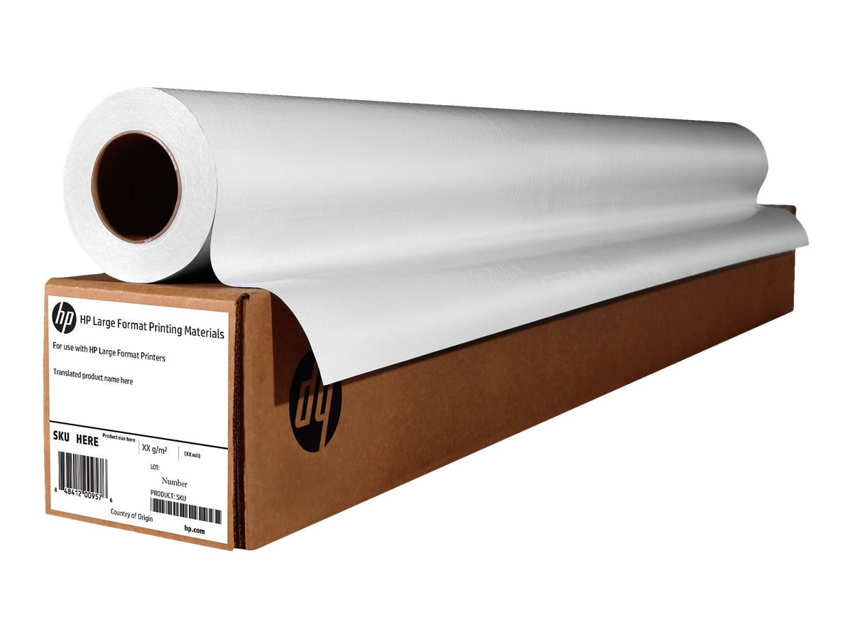 Paquet de 2 rouleaux de papier traceur HP Everyday (CH025A) - polypropylène mat - 42" 1067mm x 30,5m 120gr