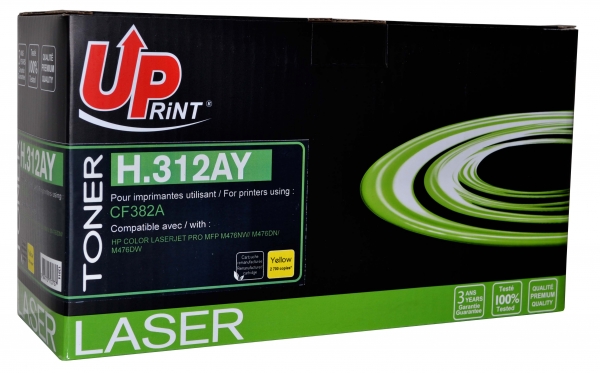 Toner UPrint compatible HP 312A jaune