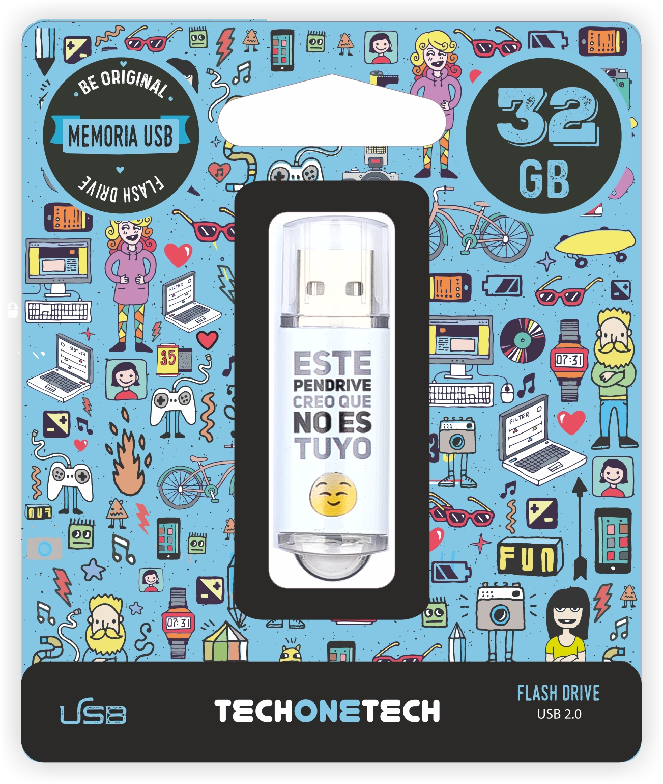 Clé USB TechOneTech USB 2.0 32 Go