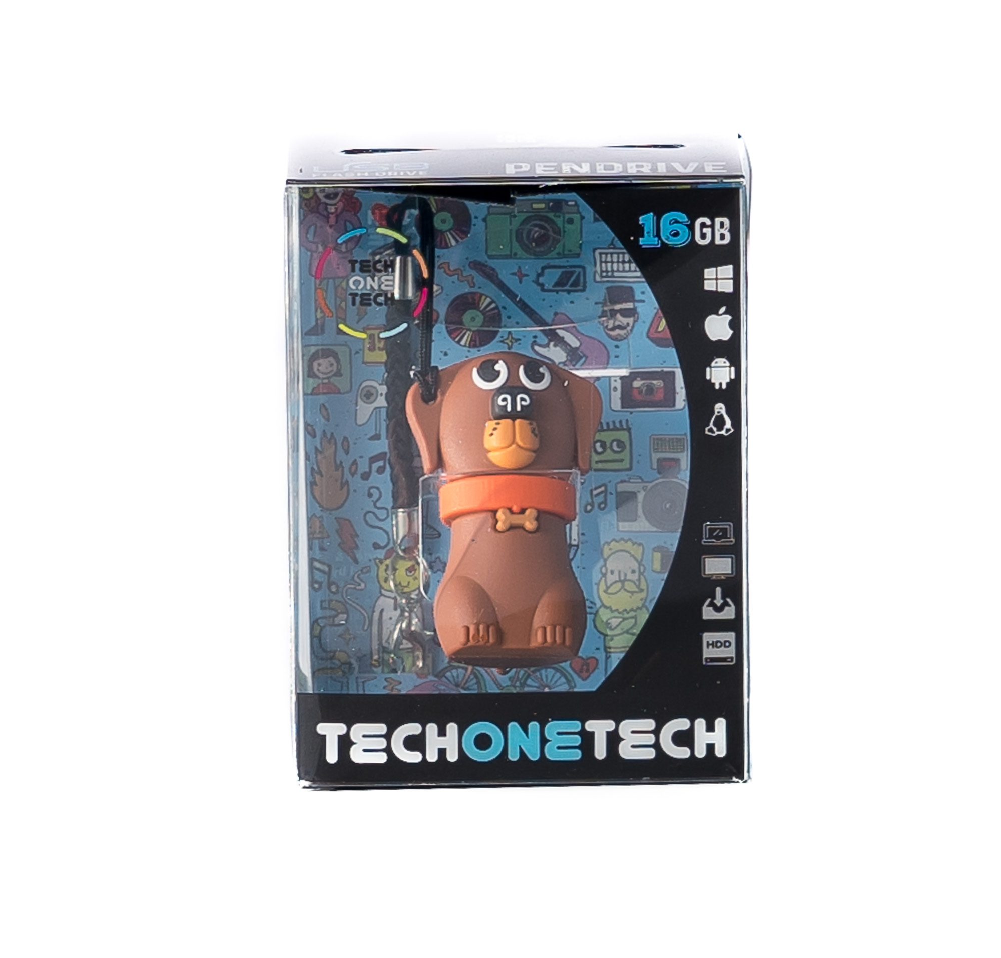 Clé USB TechOneTech Chien USB 2.0 32 Go