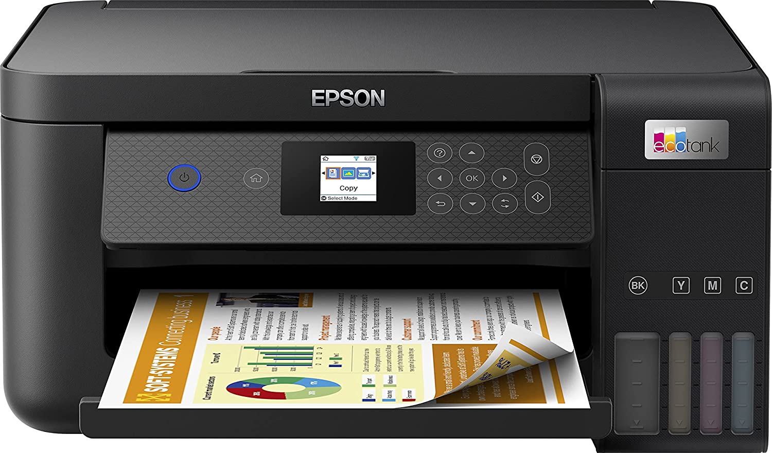 Imprimante multifonction Epson EcoTank ET2850 couleur duplex WiFi 33 ppm
