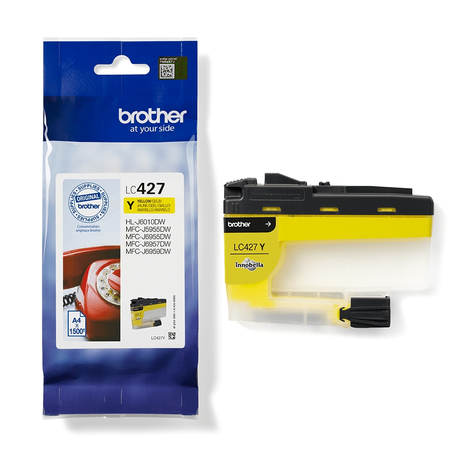 Brother LC427Y Jaune Cartouche d'encre LC-427Y