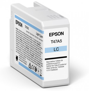 Epson cartouche encre T47A5 (C13T47A500) Cyan (brillant)