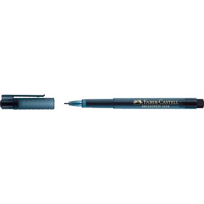 Faber-Castell Feutre d'écriture Broadpen 1554 noir
