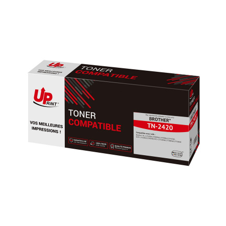 Toner UPrint compatible BROTHER TN-2420 noir