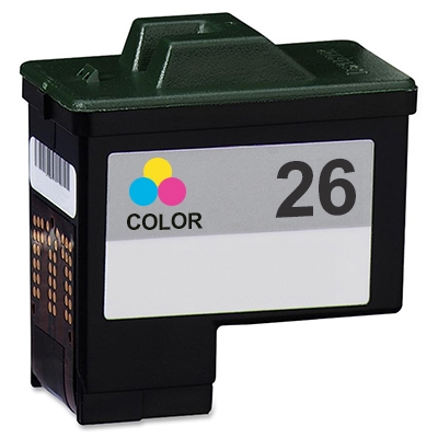 Cartouche compatible LEXMARK 26 couleur