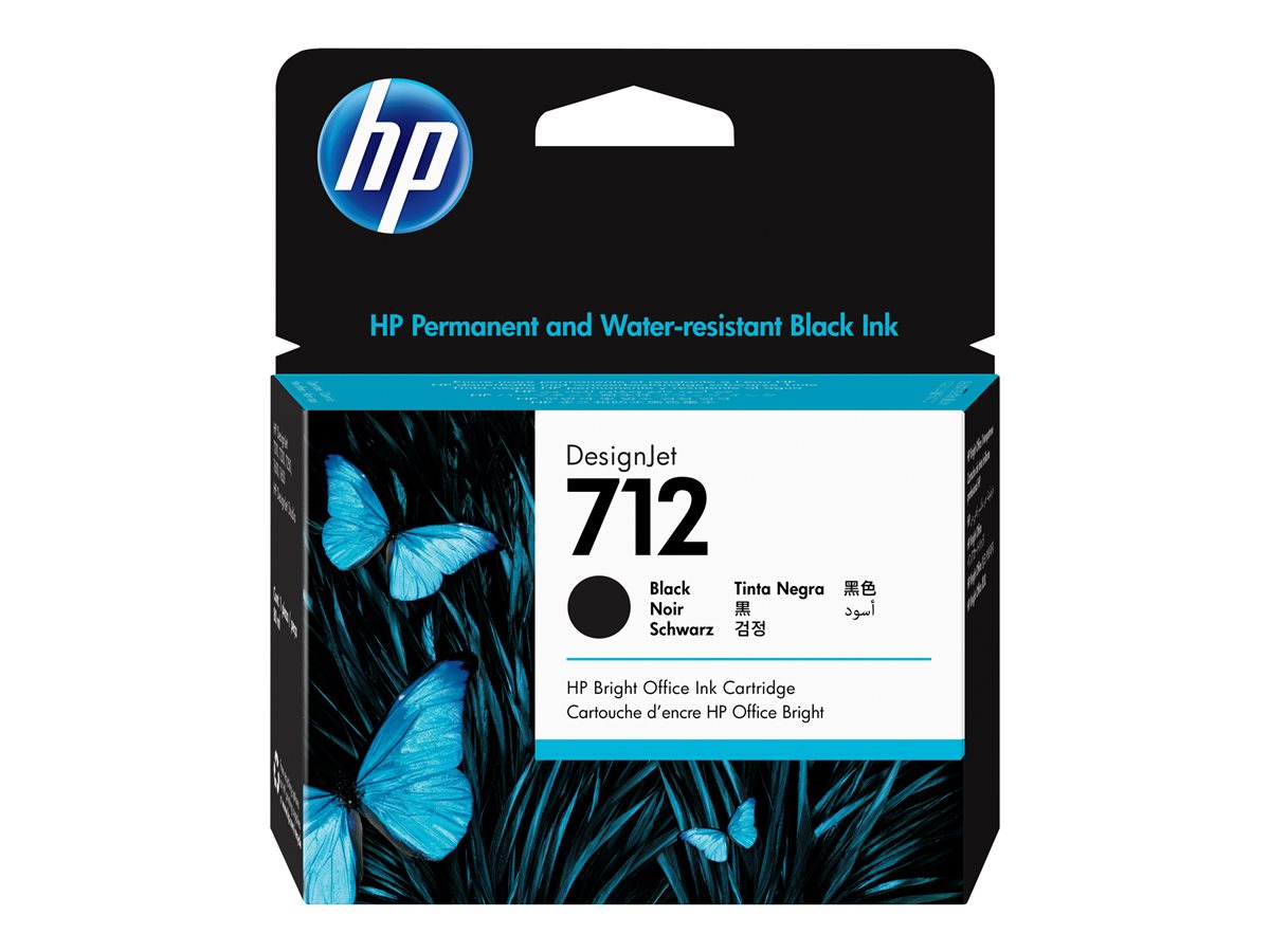 HP Cartouche encre 712 (3ED71A) XL noir