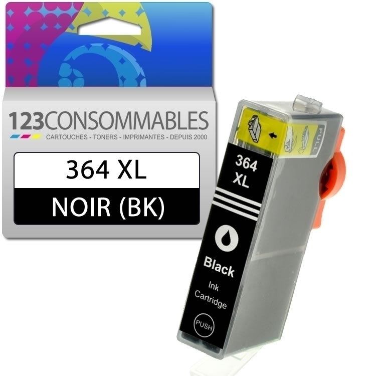 Compatible HP 364XL Noir Photo Cartouche - Webcartouche