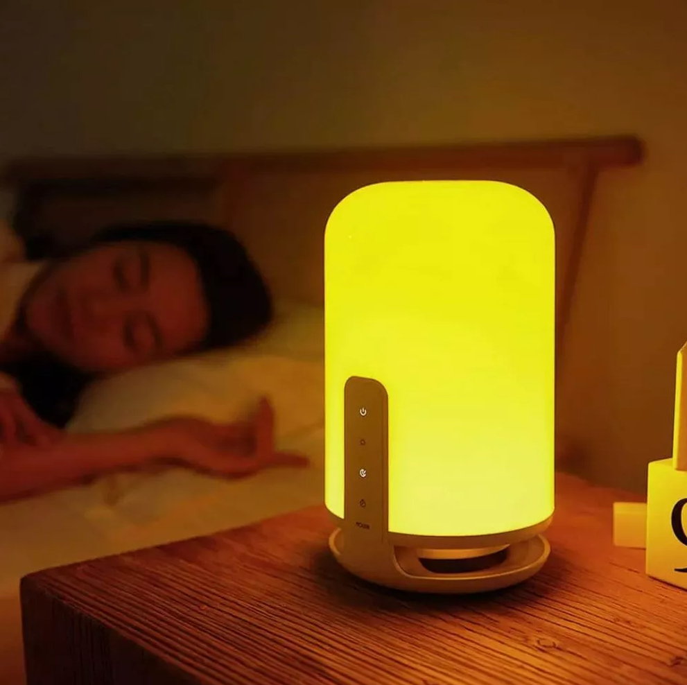 Lampe de chevet Xiaomi Mi 2 Smart LED Lamp 9W WiFi - Commandes tactiles et vocales - Contrôle des couleurs - Contrôle de la température de couleur : 1700 - 6500 k - Luminosité réglable