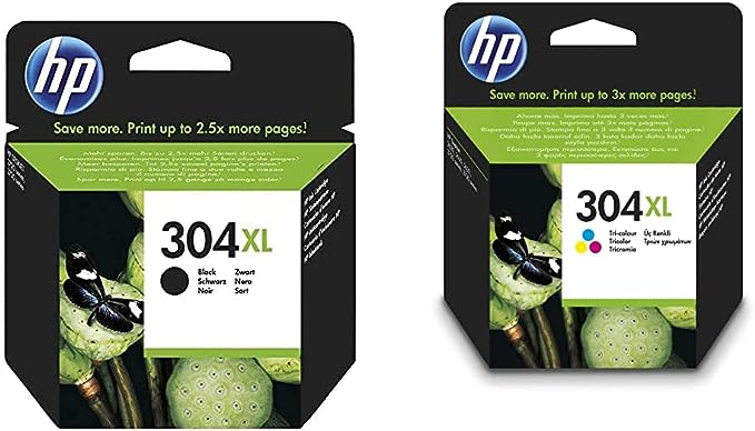 HP Multipack 304XL (N9K07AE/N9K08AE) noir et couleur
