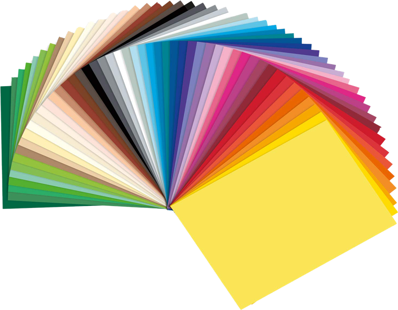 folia papier de couleur 50 feuilles en stock folia papier de couleur 50 feuilles en stock