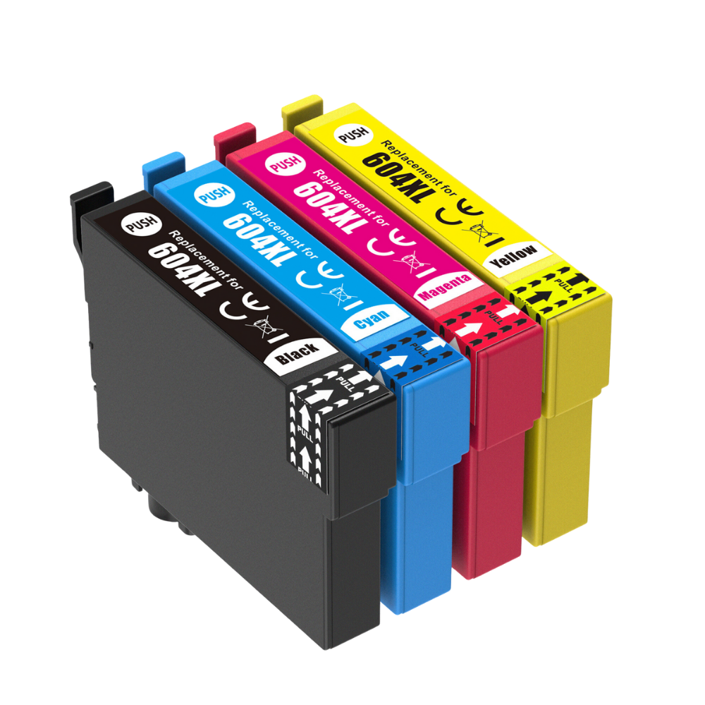 Pack compatible avec EPSON 604 XL, 4 cartouches