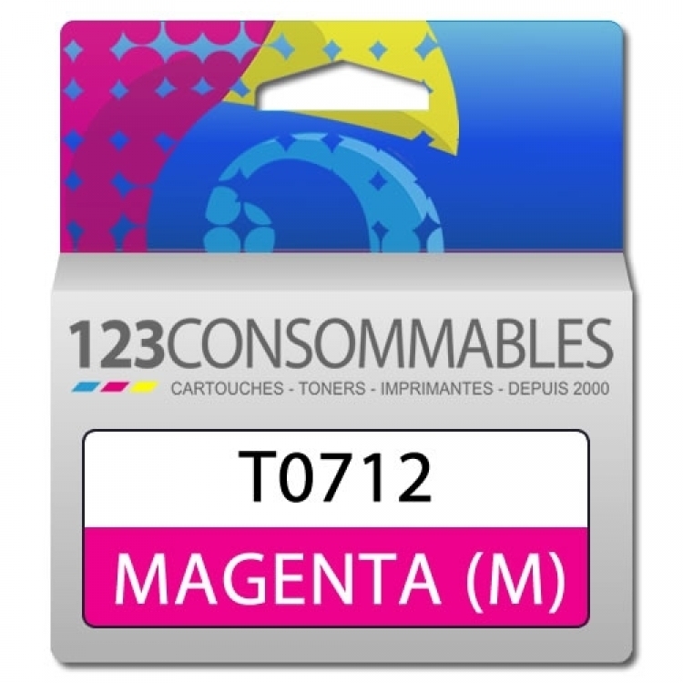 Cartouche compatible EPSON T0713 magenta