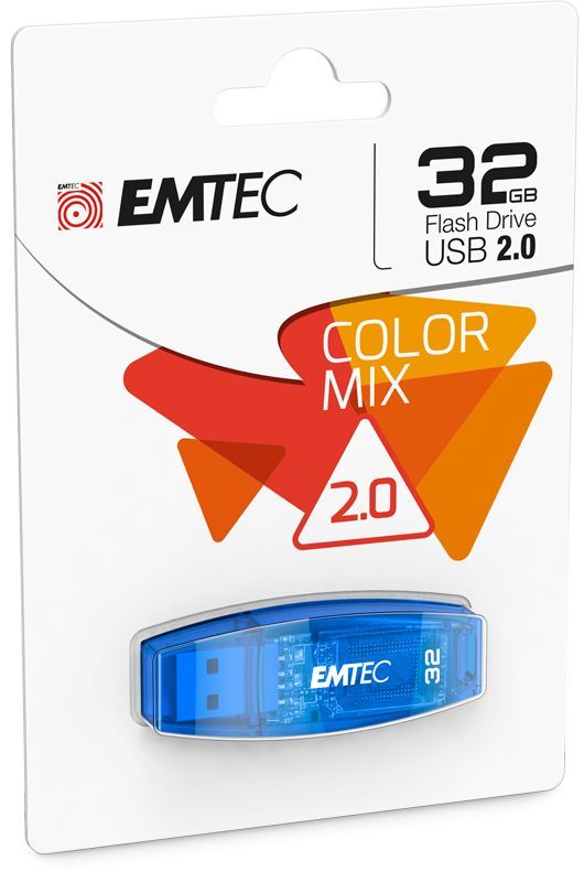 Emtec C410 Color Mix - clé USB 32 Go - USB 2.0