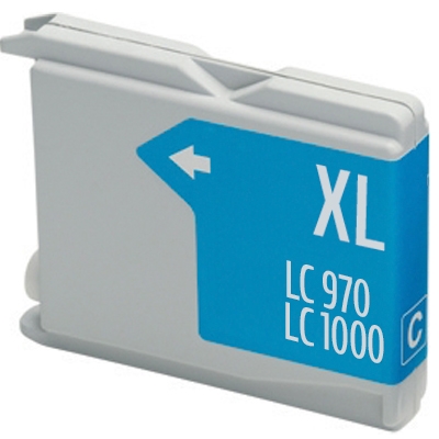 Cartouche compatible BROTHER LC970C cyan