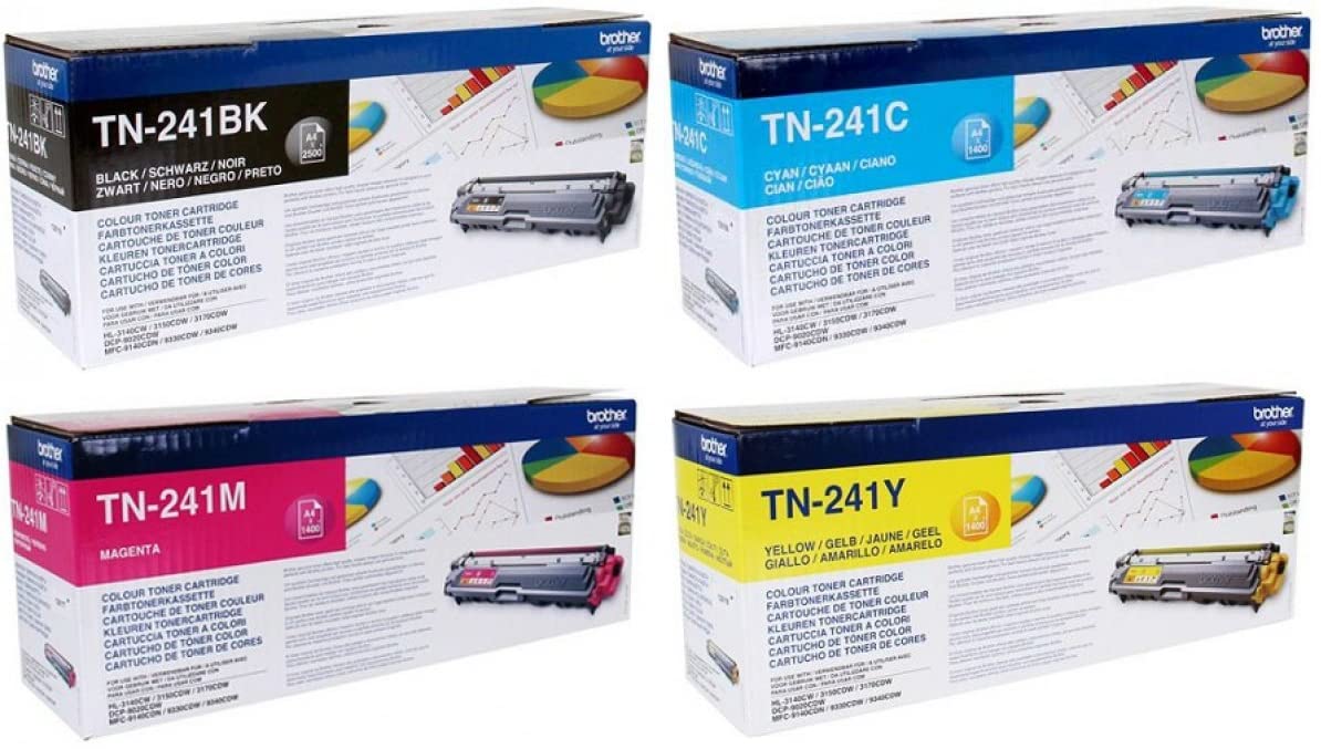 Brother TN241 - jaune - cartouche laser d'origine