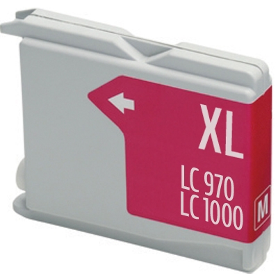 Cartouche compatible BROTHER LC970 magenta