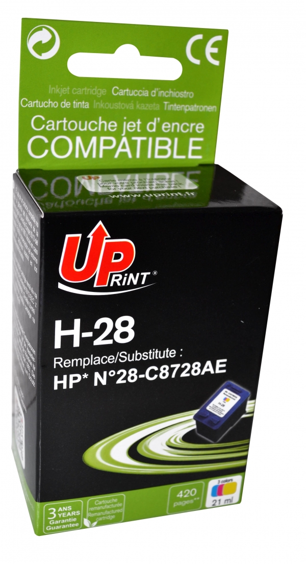 Cartouche compatible HP 28 couleur
