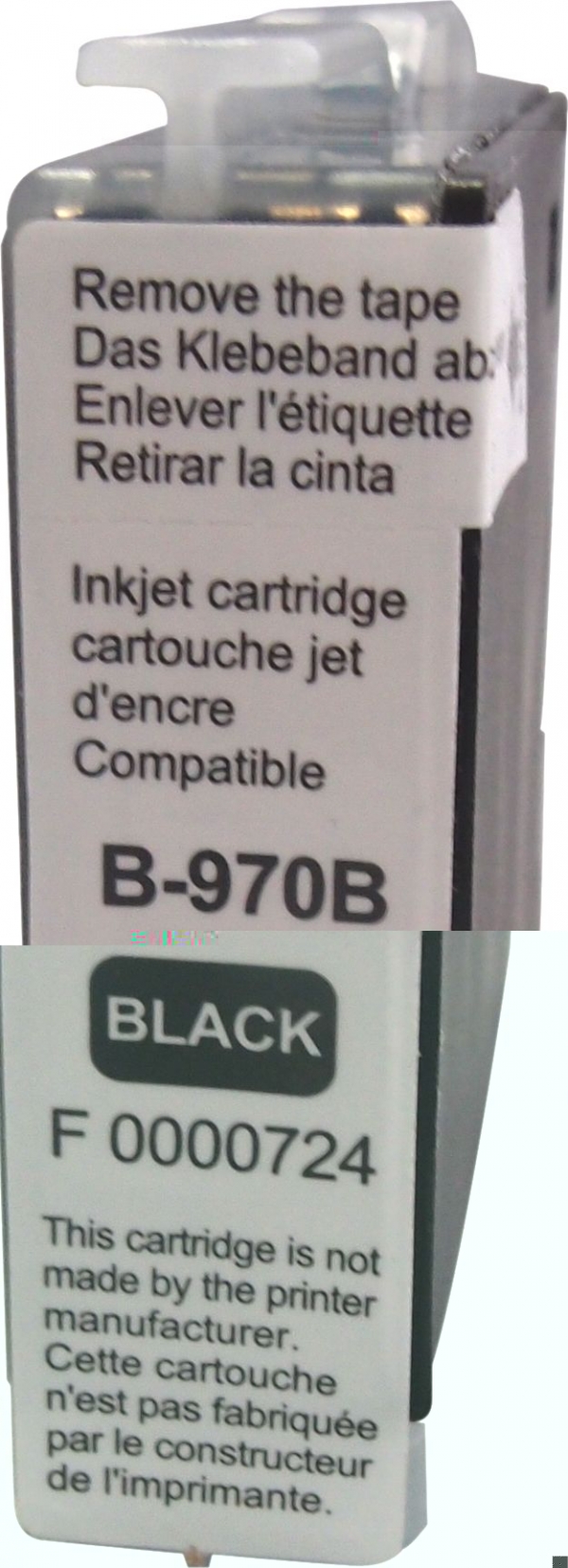 Cartouche encre UPrint compatible BROTHER LC-970BK noir