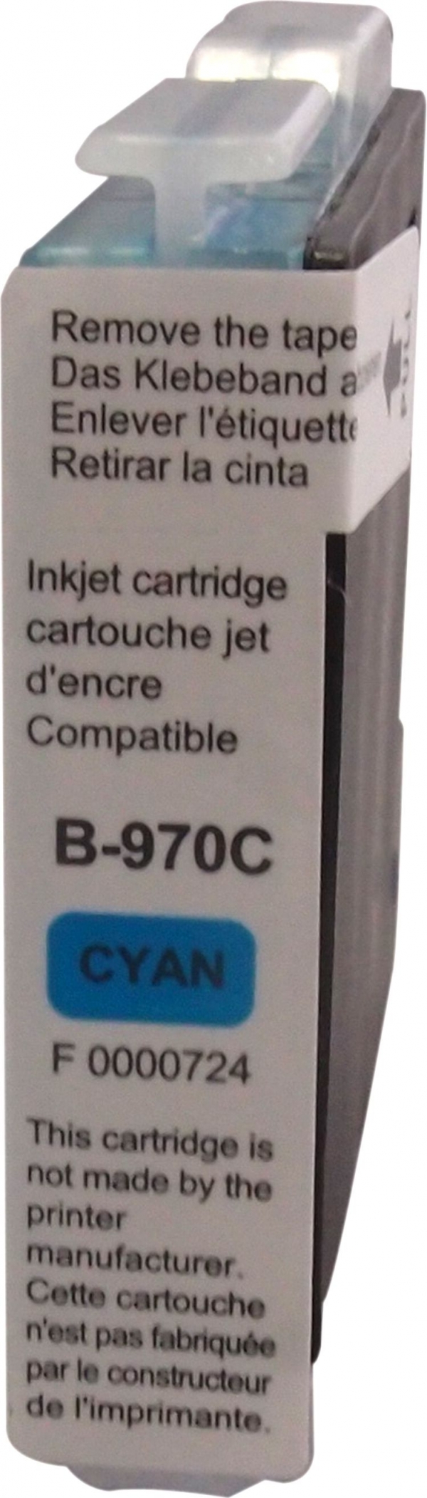 Cartouche encre UPrint compatible BROTHER LC-970C cyan