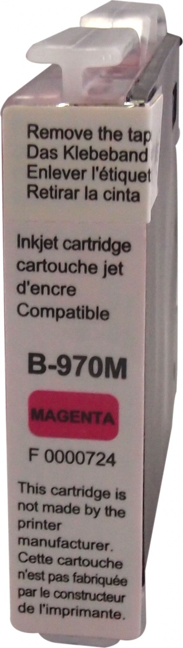 Cartouche encre UPrint compatible BROTHER LC-970M magenta