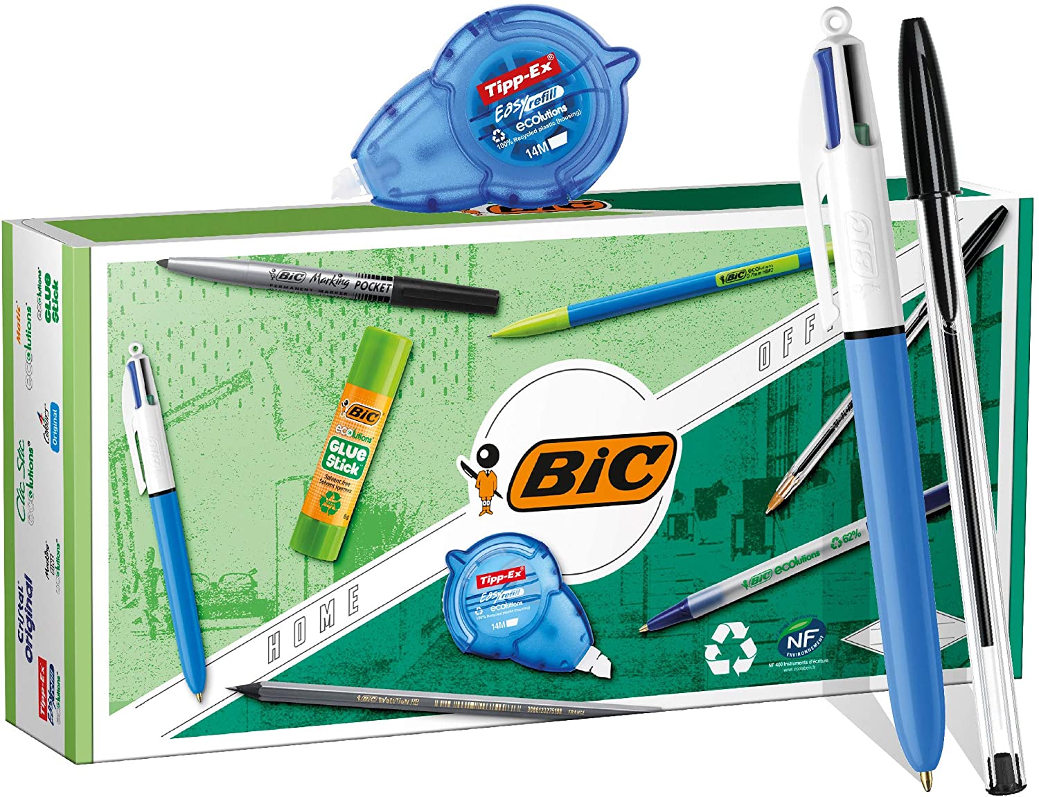 Bic Office ECOlutions Office Pack 9 Pièces