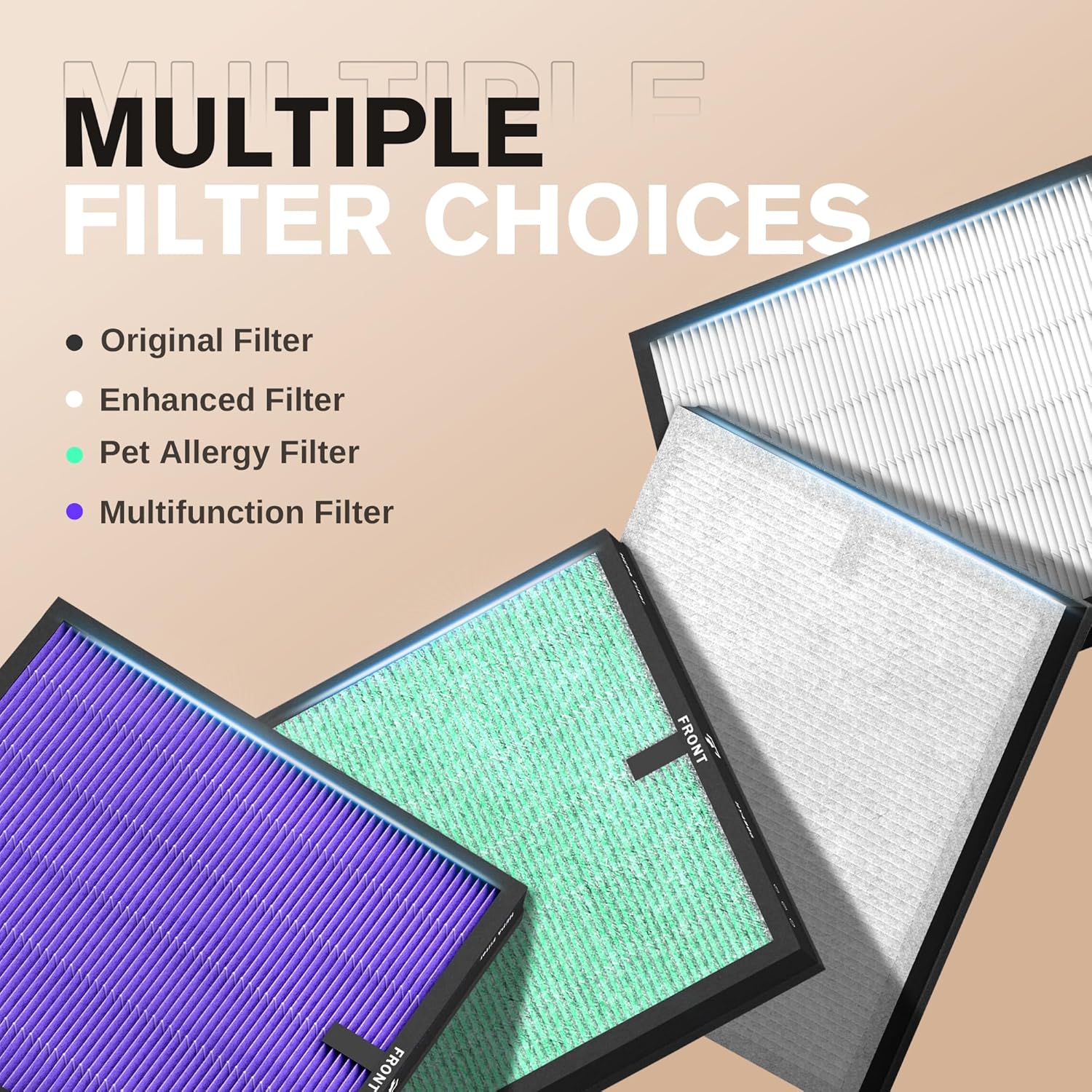 Purificateur d'Air HY4866 avec Filtre HEPA H13 – Haute Performance pour une Qualité d'Air Optimale